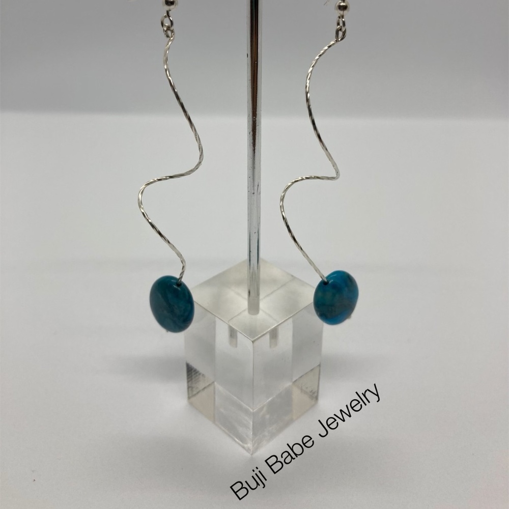 Brand New Handmade 925 Sterling Silver Spiral Earrings - Picture 1 of 2
